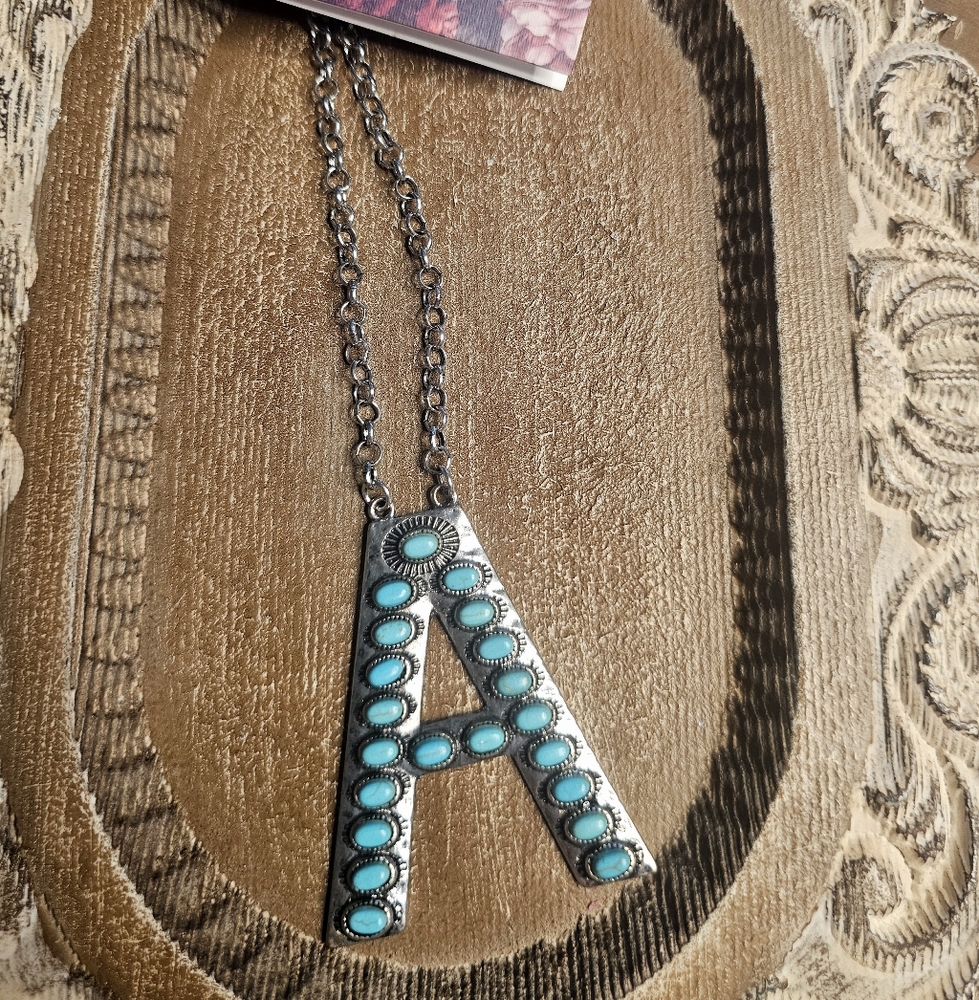 Turquoise Silver Necklace